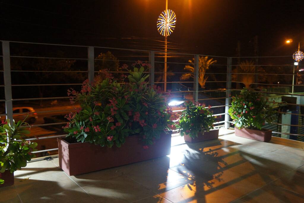 Balcony with view to the street