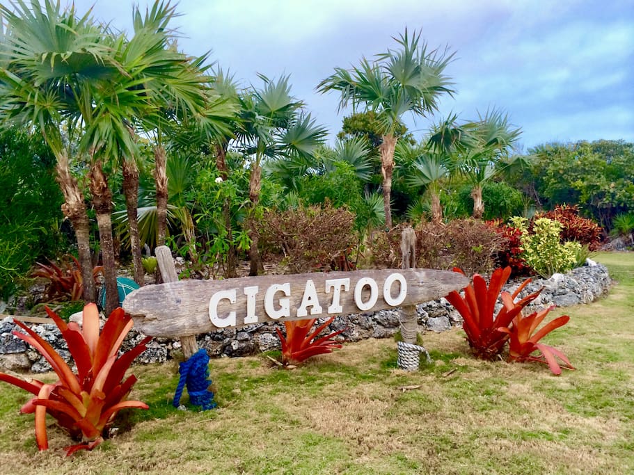 Main entrance to Cigatoo