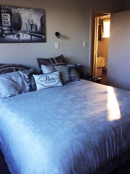 Master room with walk in wardrobe and ensuite