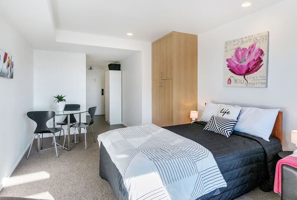 Cosy and comfortable open plan layout.