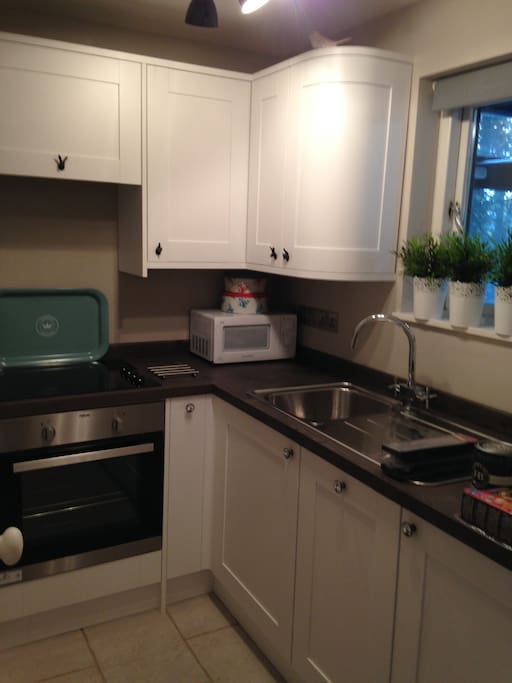 Fully equipped kitchen