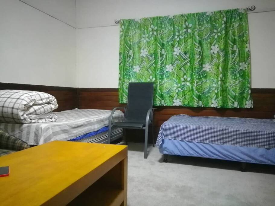 two beds