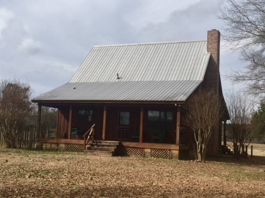Front porch of The Cabin