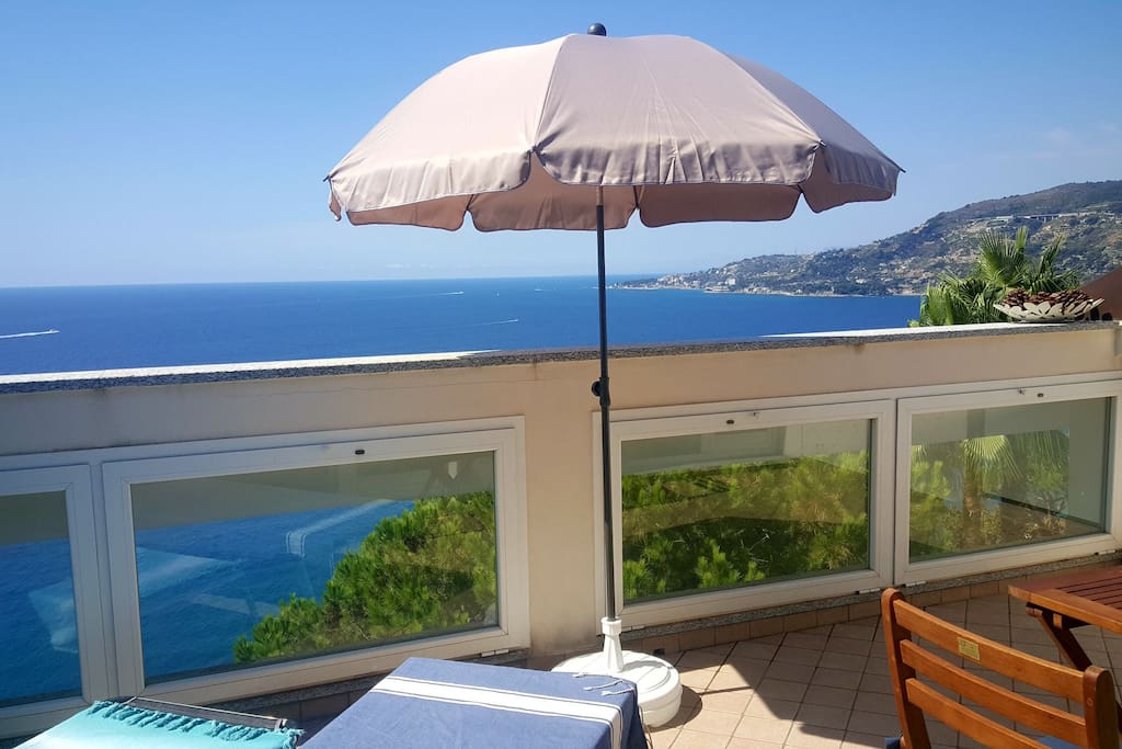 Vista mare dal Terrazzo