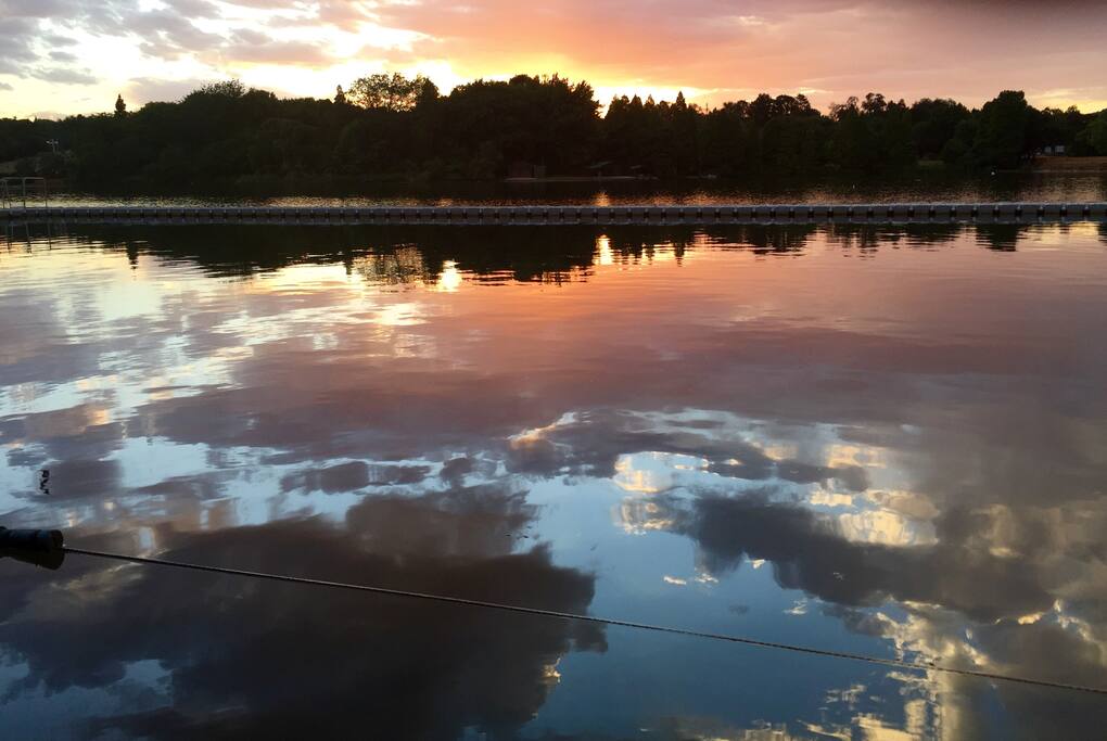 Emmarentia Dam has some of the most beautiful sunsets.
