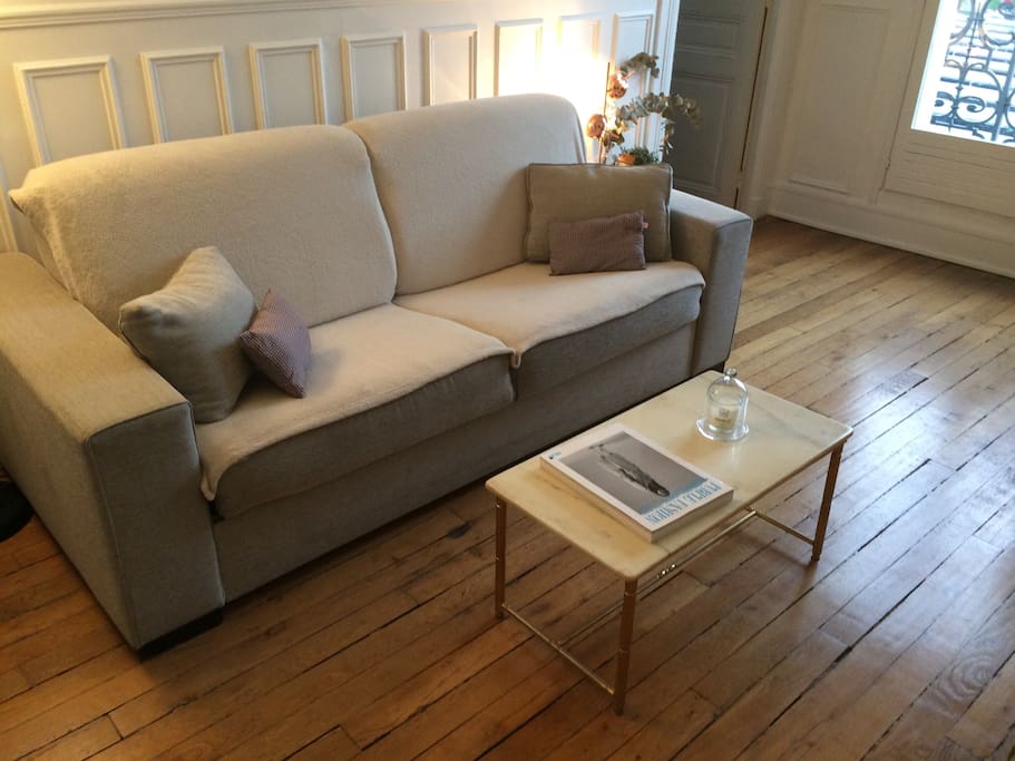 Sofa bed for an everyday use
