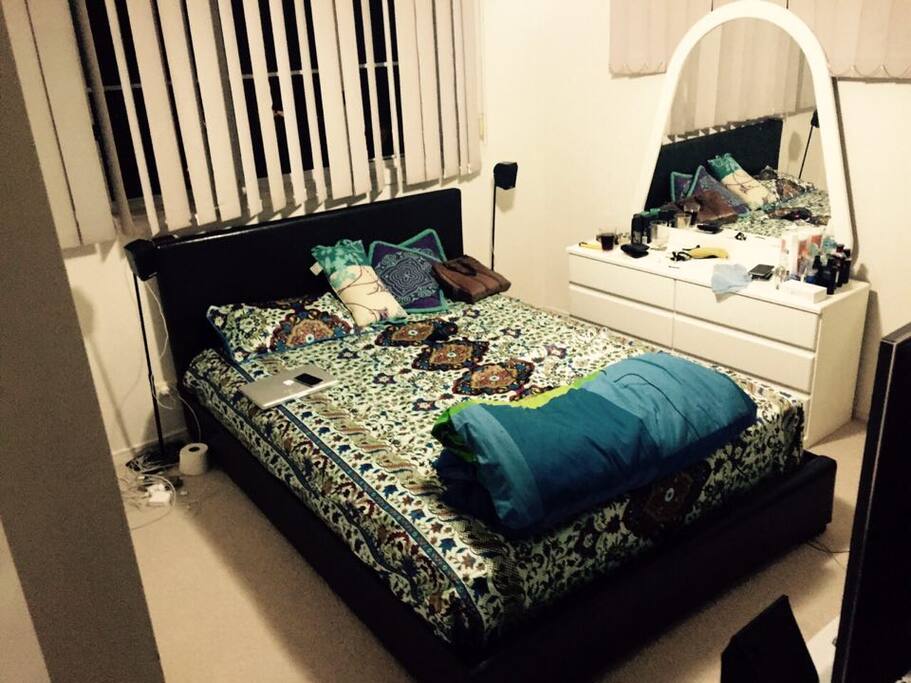 Queen Size Bed and mattress