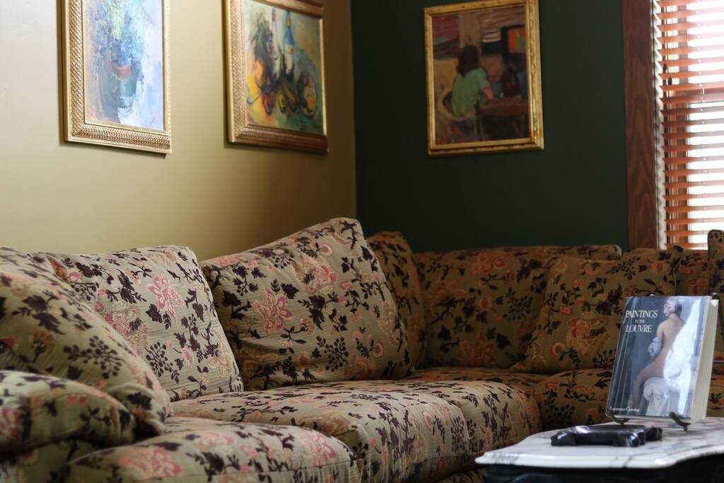 Your private living room.