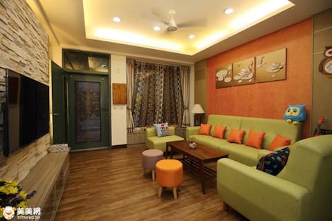 Zhushan 93 Street Room Quadruple Suite Near Xitou & Shanlinxi, Monster Village