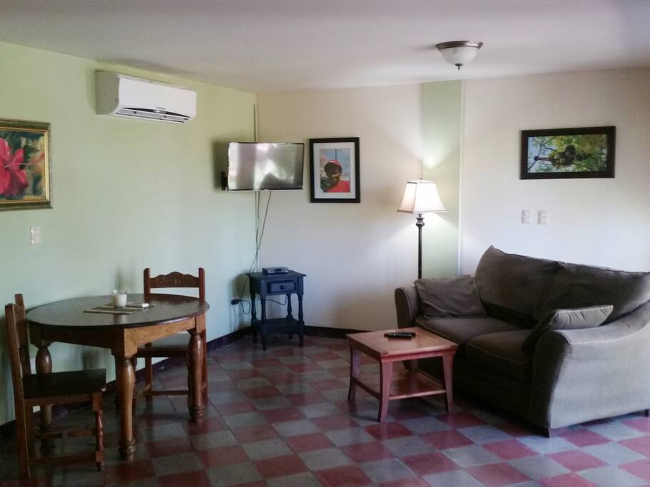 Living and Dining areas
