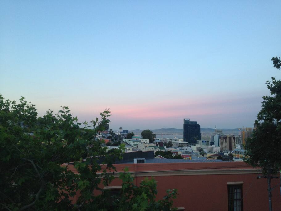 BO KAAP - view from the terrace