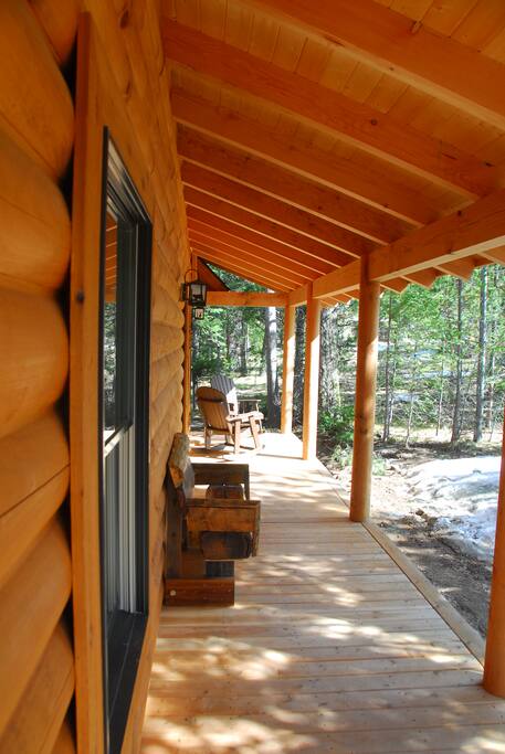 Covered front porch