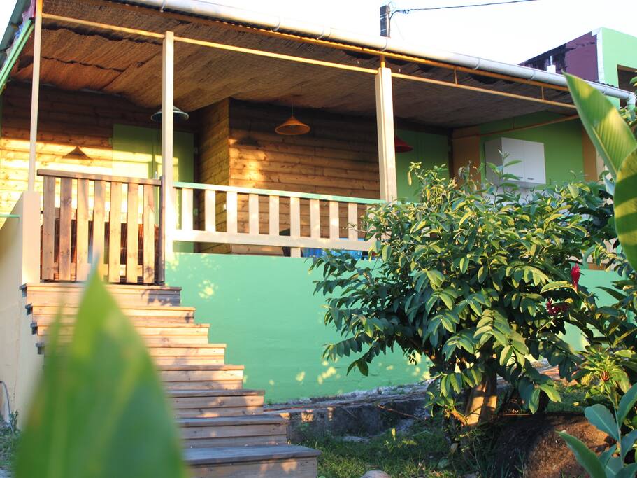 Façade bungalow "Haïti"