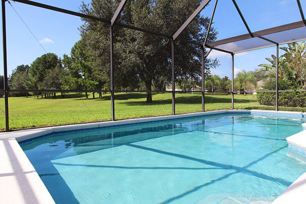 Extra large swimming pool