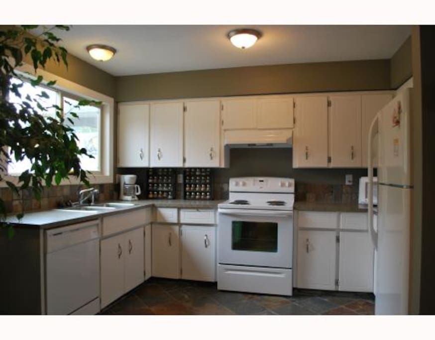 Well equipped kitchen