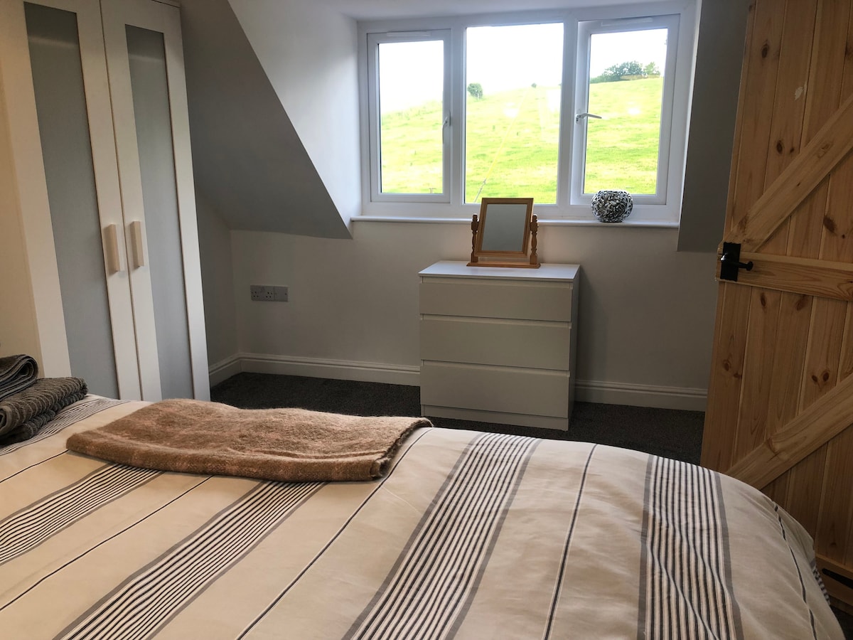 Veiw of fields at back from one of upstairs bedroom 