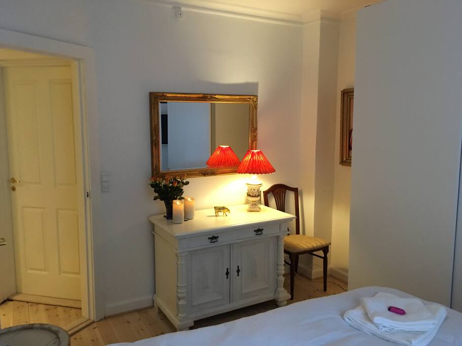 The private bedroom