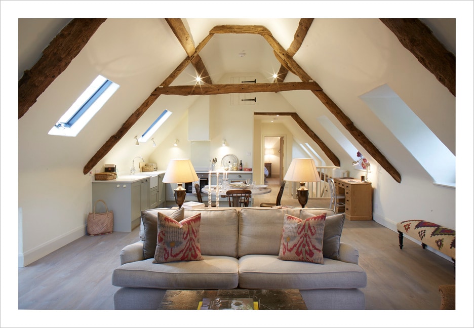 Anuncio de Airbnb popular: The Hayloft Little Tew en West Oxfordshire