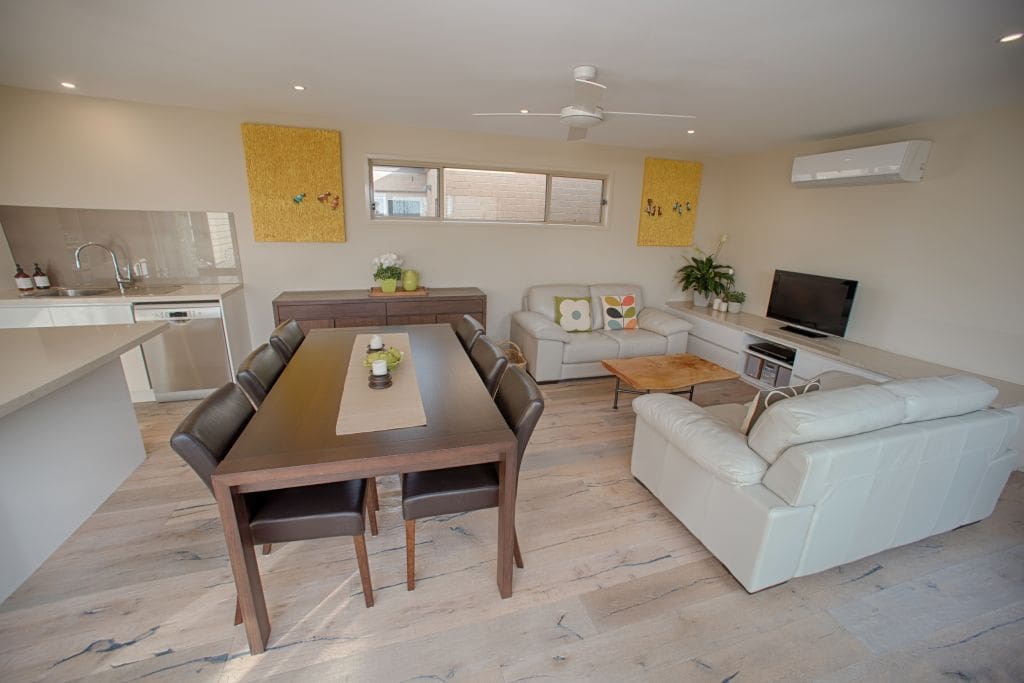 Dining and Living area