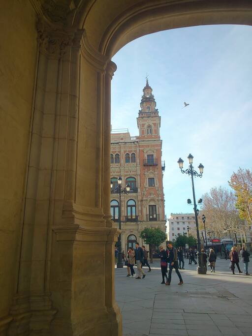 en el centro de Sevilla/city center