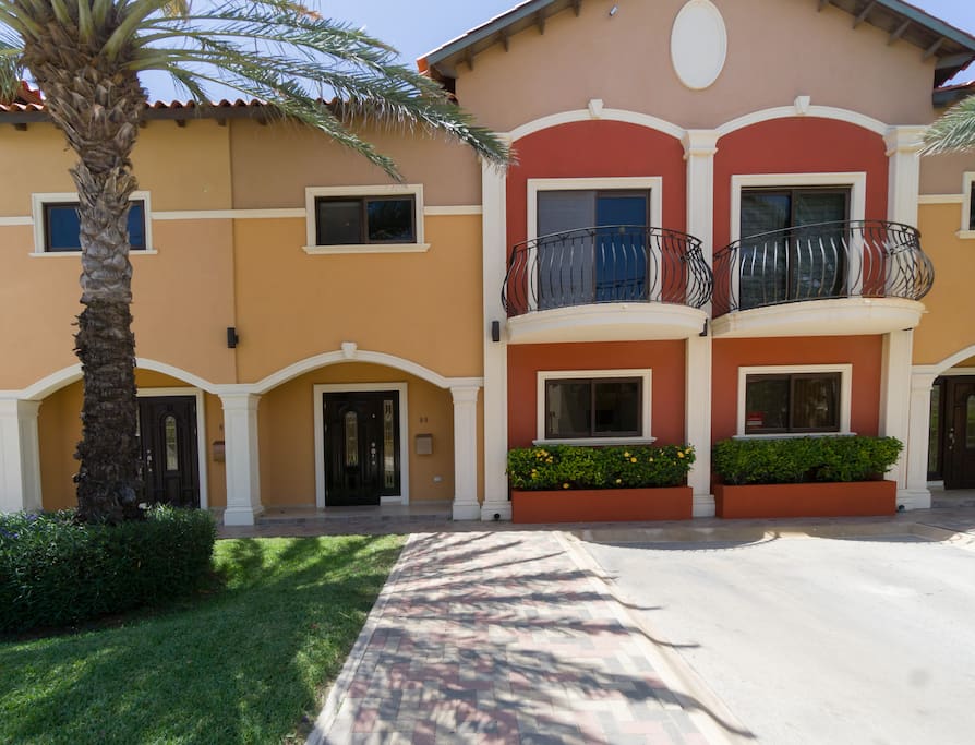 Front of the Townhouse