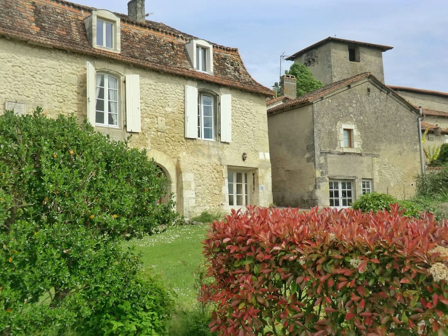 Corner village house