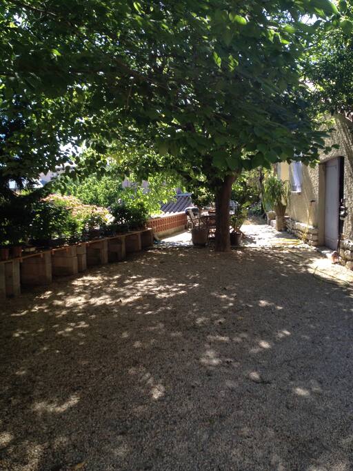 jardin accès