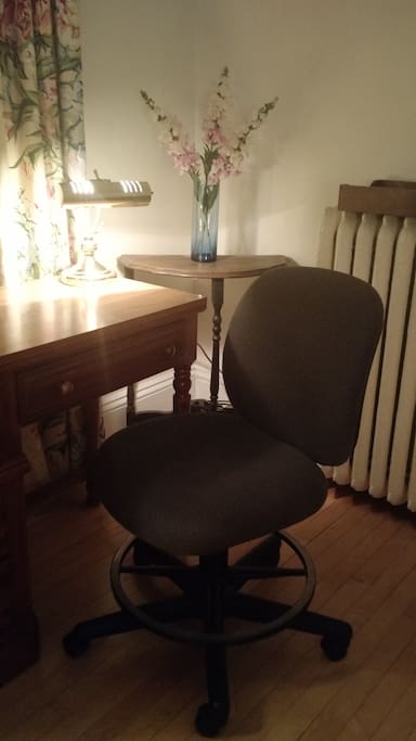 Desk set in The Tower Room