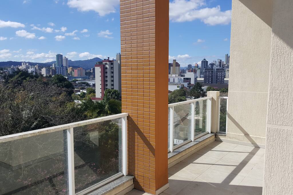 vista para a cidade.