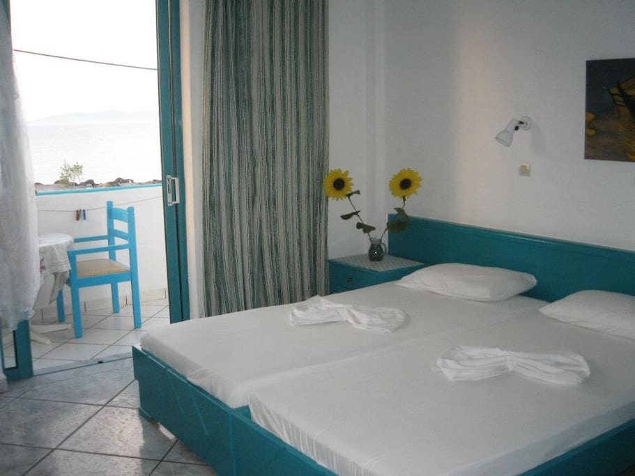 Spacious bedroom