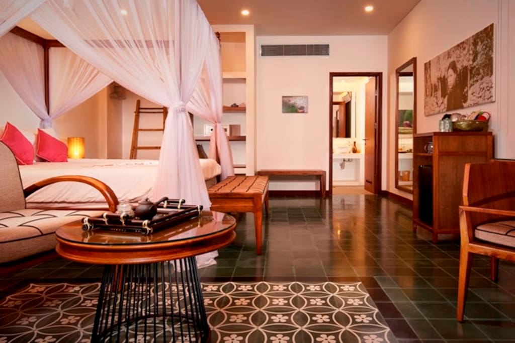 Modern Deluxe Room with beautiful Garden View (50 Sqm)