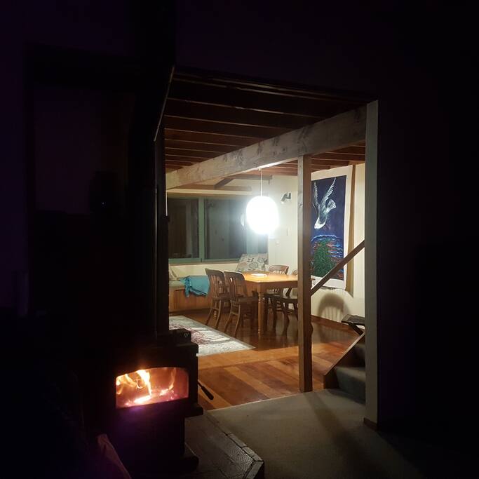 Cold winter nights by a warm fire.