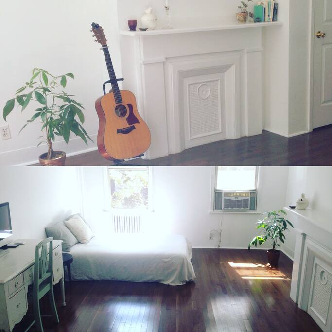 Queen bedroom - bright and spacious
