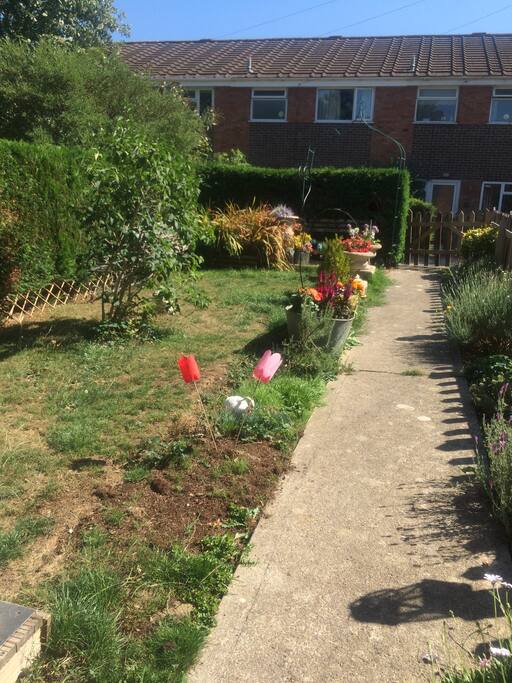 Front garden view from double room