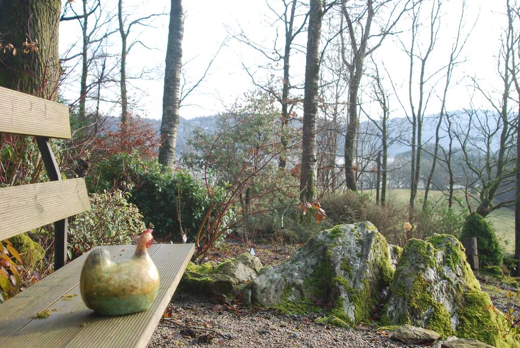 Bench in the Garden
