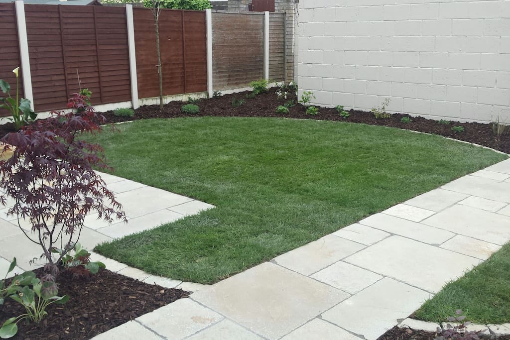 Landscaped garden