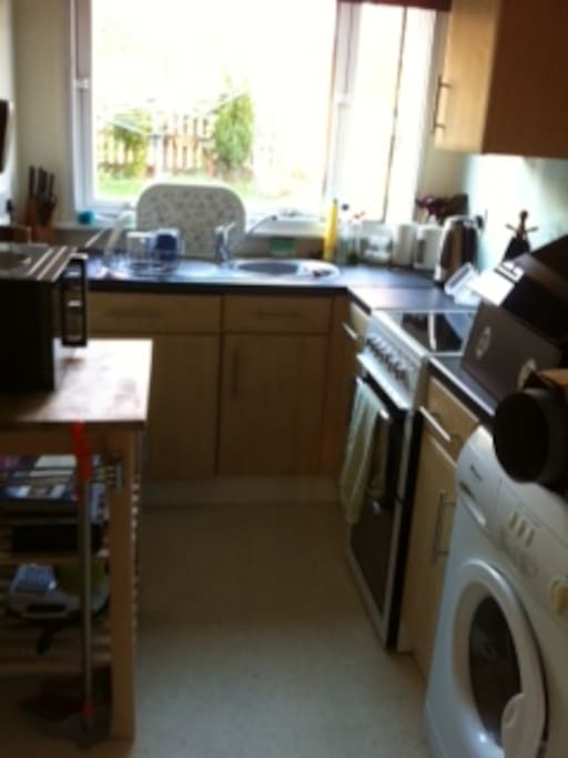 Compact but fuctional kitchen