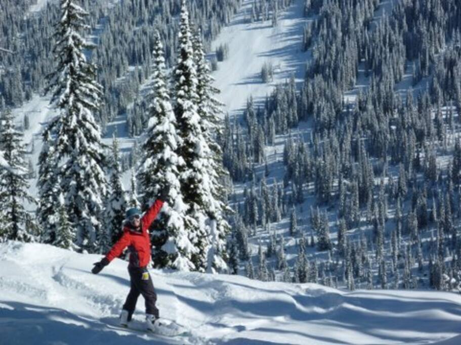 ...and the best powder anywhere!