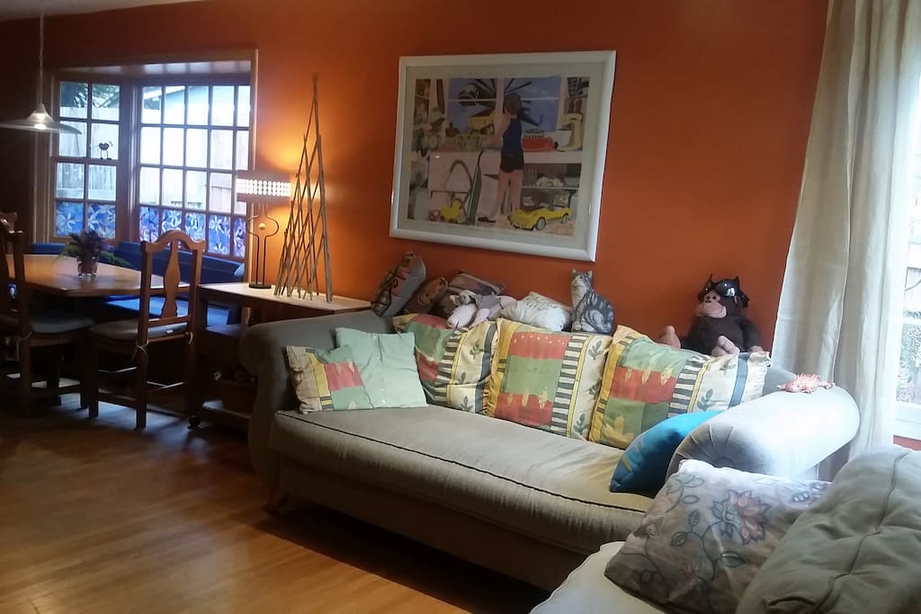 View from back area toward front