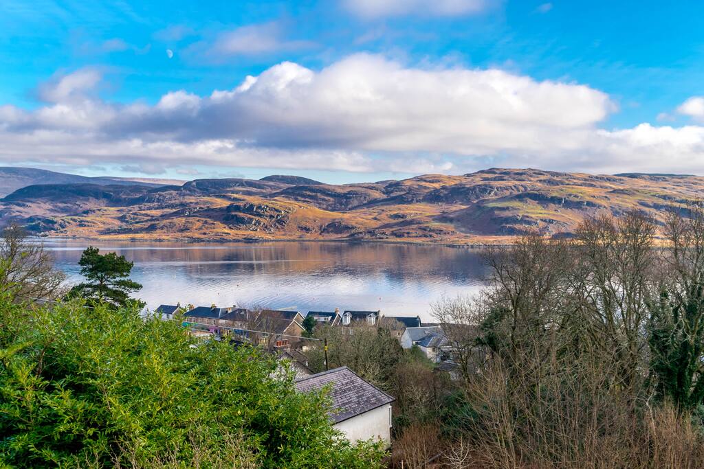 View from Loch Riddon
