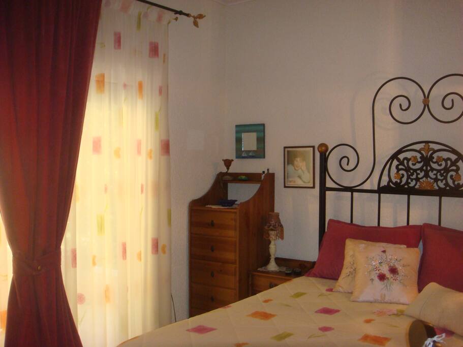Bedroom1 with double bed