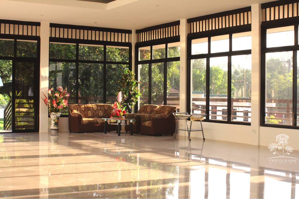 Inside the Pavilion