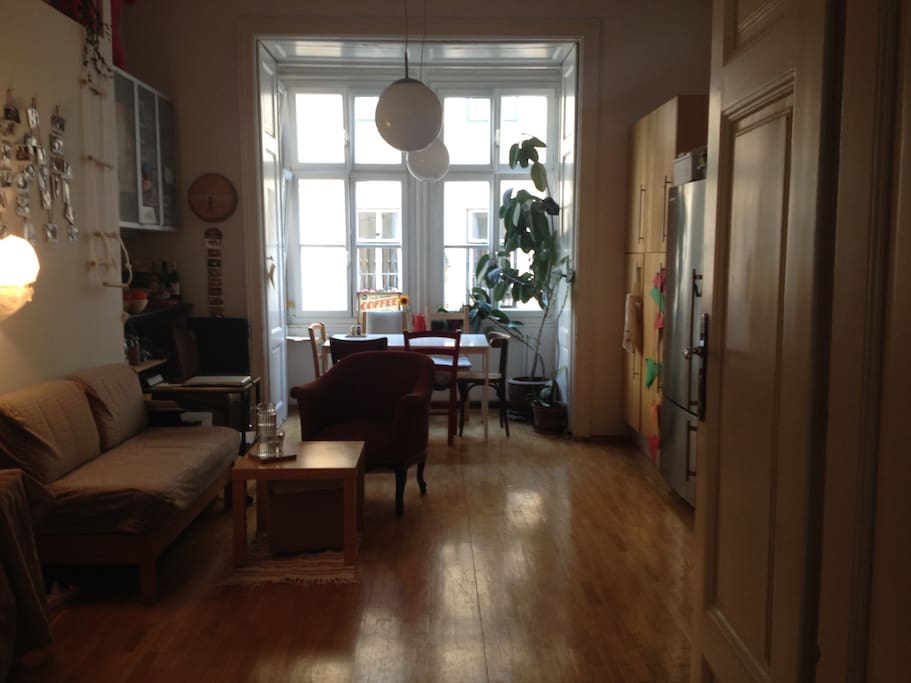 kitchen / living room