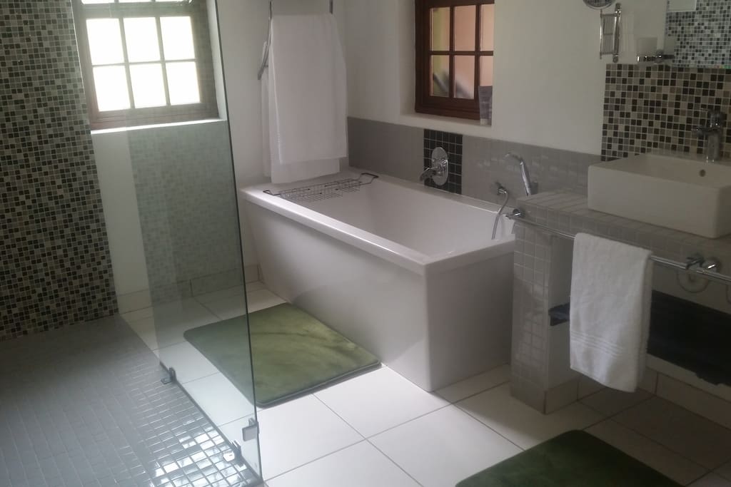 En suite bathroom