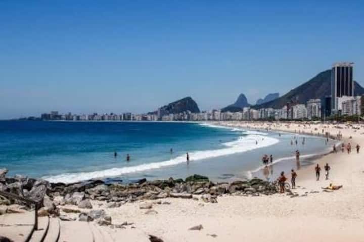 Flat Do Leme A 100 Metros Da Praia Pet Friendly - Río de Janeiro