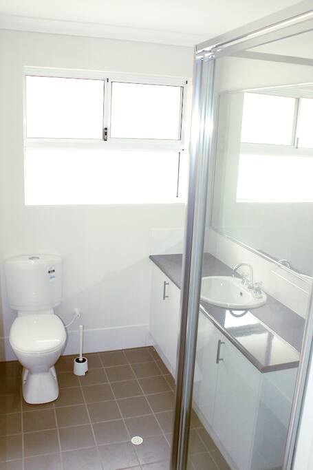 Shared shower/bathroom
