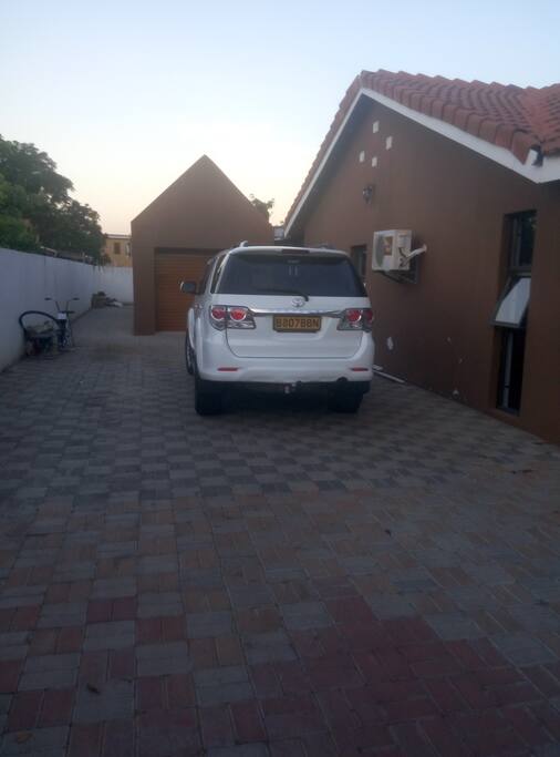 parking space, inside
