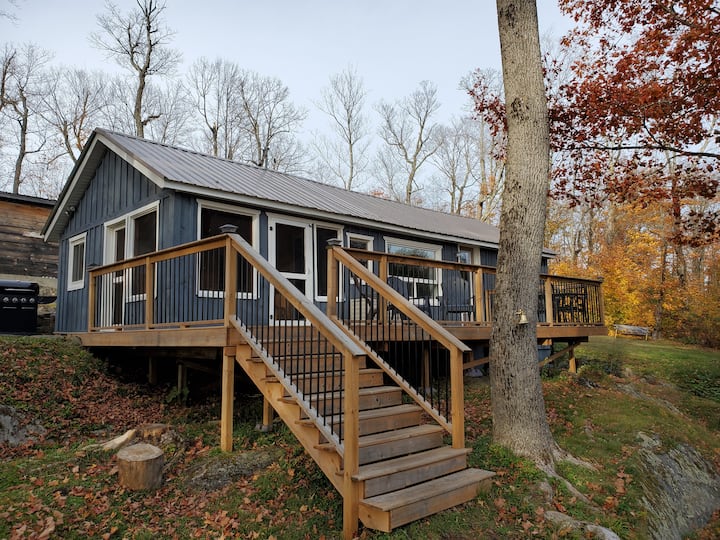 Playing Hooky on Healey Lake Cabins for Rent in MacTier, Ontario