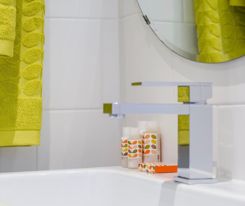 Orla Kiely bathroom
