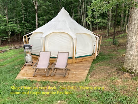 Wolftrap Farm Glamping Tent #3 - Fully Furnished